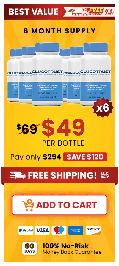 GlucoTrust bottle